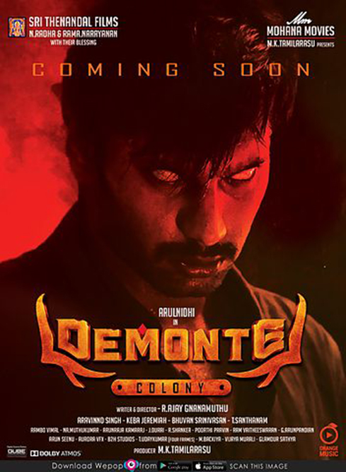 Download Demonte Colony (2015) Dual Audio [Hindi   Tamil] WEB-DL Full Movie 480p 720p 1080p